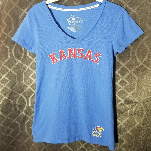 Colosseum Tops - Kansas KU Blue T-Shirt